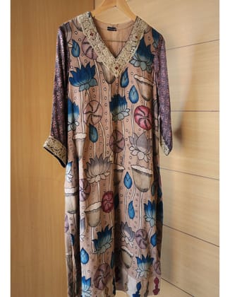 Hand Painted Kalamkari Kurta