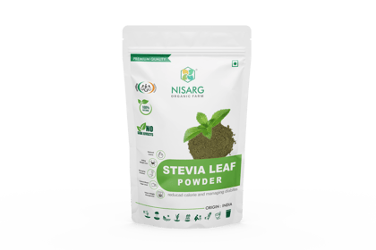 Nisarg Organic Farm Stevia Leaf Powder-500g
