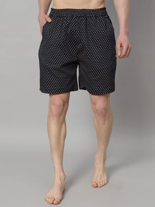 Pure Cotton Lycra Printed Mens Boxer (OTLMB03)-S