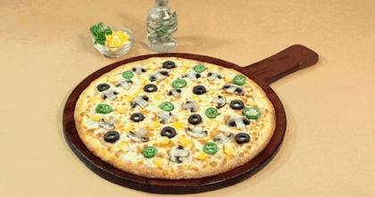 Italian Feast Pizza [7" Regular] __ Thin Crust