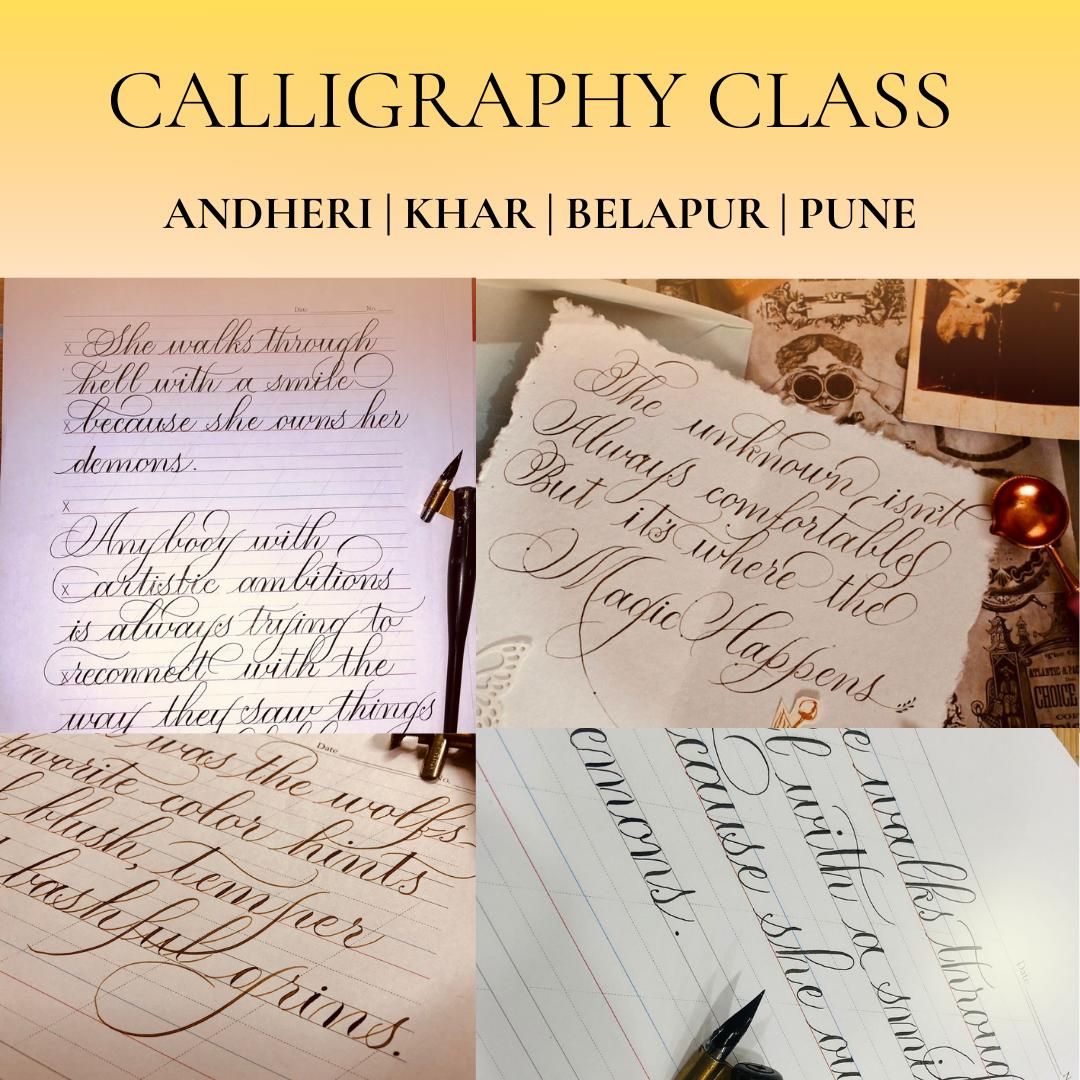Calligraphy Certification Course – Master Brushpen &amp; Copperplate Calligraphy
