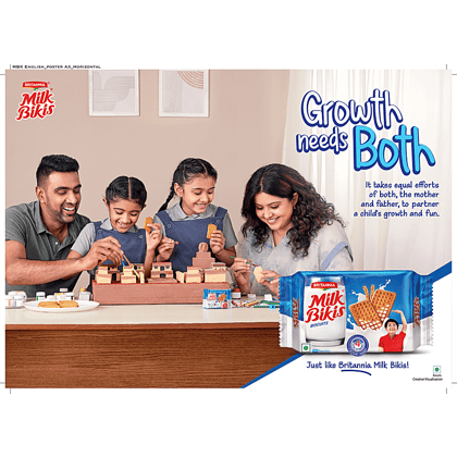 Britannia Milk Bikis Milk Biscuits, 66.8 G