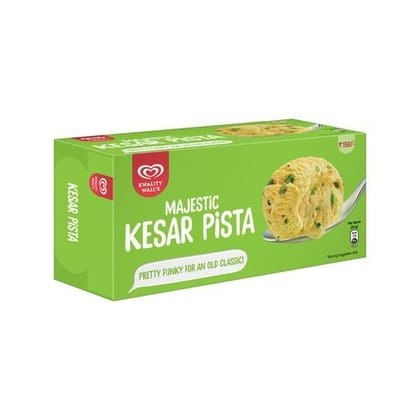 Kwality walls kesar pista family pack icecream    700 GRAM