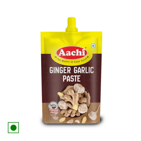 AACHI Ginger Garlic Paste, 100 gm Pouch