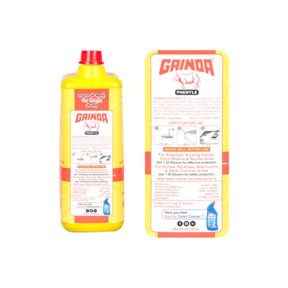 Gainda Black Phenyle, 5 L Bottle