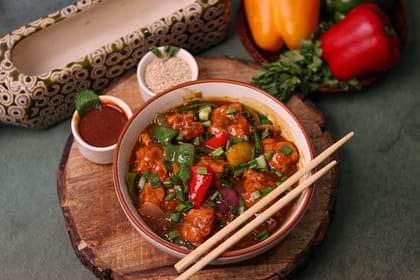 Chilli chicken gravy [6pcs]