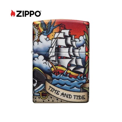 ZIPPO Nautical Tattoo Design Windproof Lighter