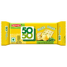 Britannia 50 - Maska Chaska Salted Biscuits 40.5 GRAM
