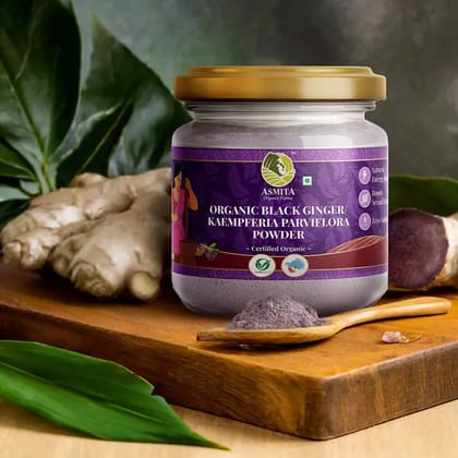 Organic Black Ginger Powder-100 gm