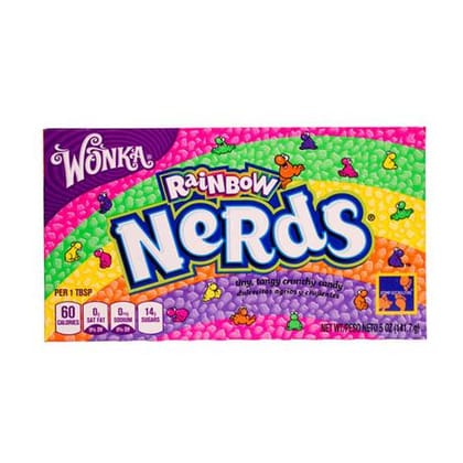 Wonka Rainbow Nerds - Tiny Tangy Crunchy Candy
