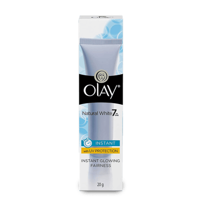 Olay Natural White Instant Glowing Fairness Cream, 20 gm Tube