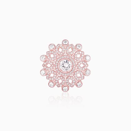 Rose Gold Adore Me Brooch