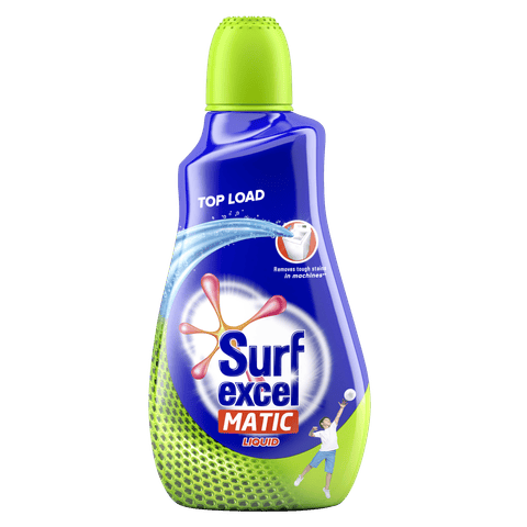 Surf Excel Matic Liquid Detergent - Top Load, 500 ml Bottle