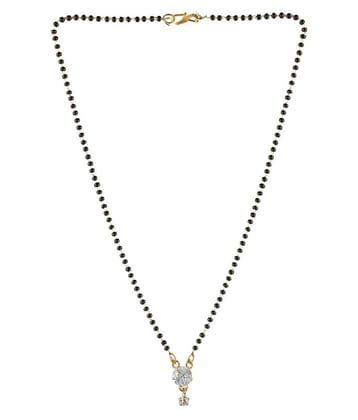 Sunhari Jewels - Golden Mangalsutra ( Pack of 1 ) - Golden