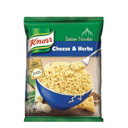 Knorr Noodles Italian Cheese & Hebs 68g