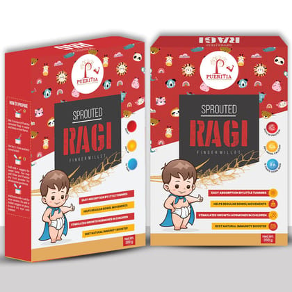 Sprouted Ragi Powder 400gm