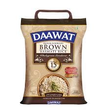 Daawat Quick Cooking Brown Basmati Rice 1 KILOGRAM