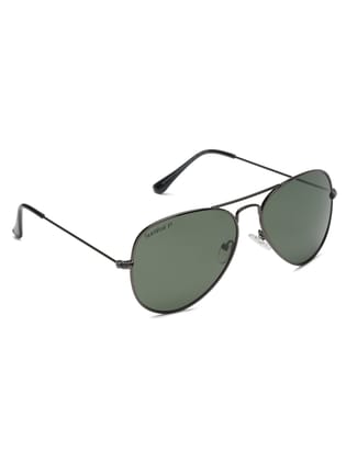 SUNNIES Unisex Green Aviator TAC Polarized Full Rim Metal Frame UV400 Protection Sunglass-SUNNIES-020-C7