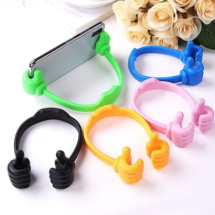 6132 Hand Shape Mobile Stand Used In All Kinds Of Places Including Household And Offices As A Mobile Supporting Stand, 4 Pcs