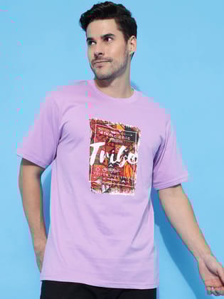 Tribe Lavender Regular T-Shirts-S / lavender