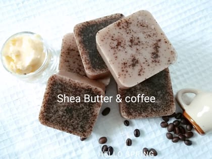 Essentials'  Shea Butter & Coffee Soap 110 Gms