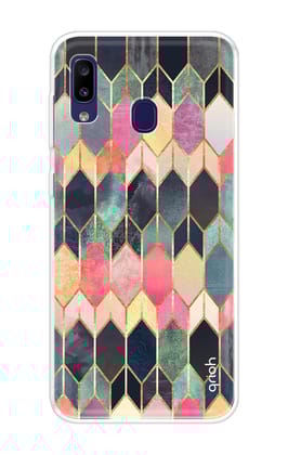 Shimmery Pattern Soft Cover for Samsung Galaxy M10s