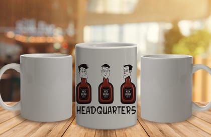 Head Quarters Ceramic Mug, 350 Ml