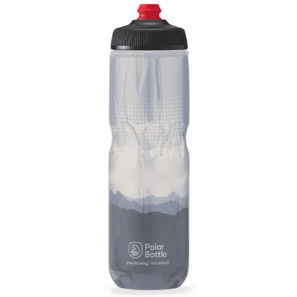 Polar Bottle Breakaway Insulated Dawn-Dusk 24oz Bottle-Charcoal/White