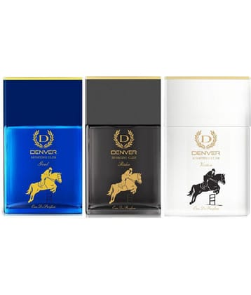 Denver - Goal, Rider, Victor Perfume Eau De Parfum (EDP) For Men 210 ( Pack of 3 )