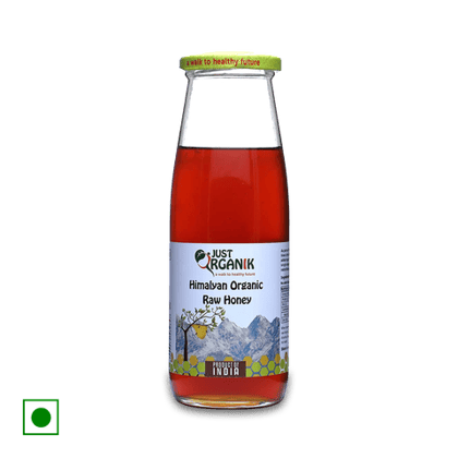 Just Organik Raw Forest Honey, 500 gm Bottle