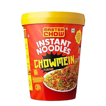Masterchow Instant Cup Noodles - Chowmein Noodles | Whole Wheat Cup Noodles 100G