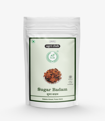 Agri Club Sugar Badam, 360 gm Pouch