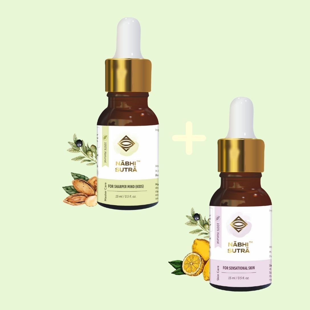 Kids Growth Oil & Sensational Skin Belly Button Oils-15ml + 15ml