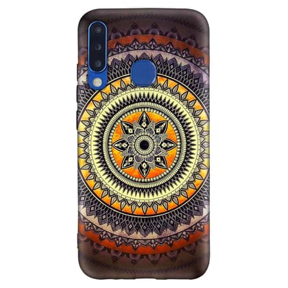 Mandala Acrylic S4 Premium Embossed Mobile cover