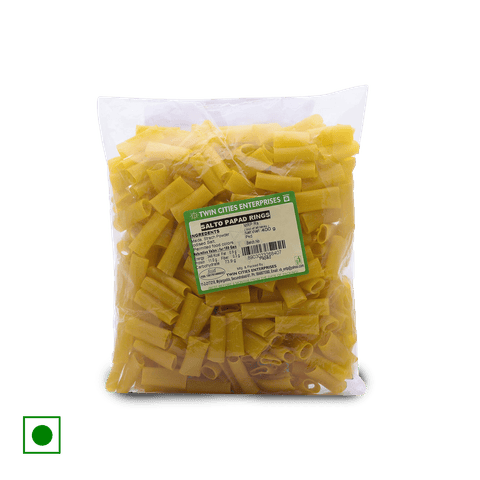 Twin Cities Salto Papad Rings, 400 gm Pack