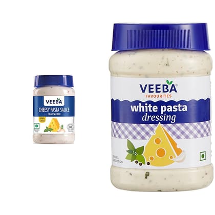Veeba White Pasta Dressing, 250 G (Pack Of 2)(Savers Retail)