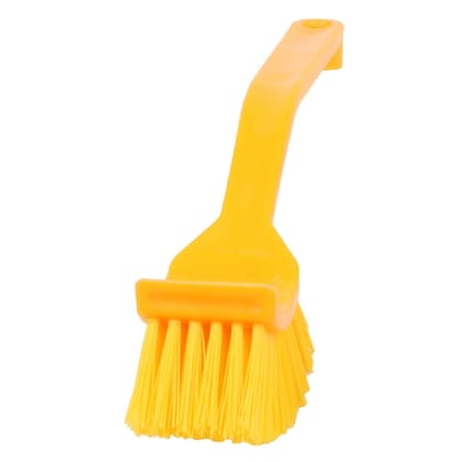 1375 Plastic Wash Basin / Toilet Seat Cleaning Brush (Multicolour)
