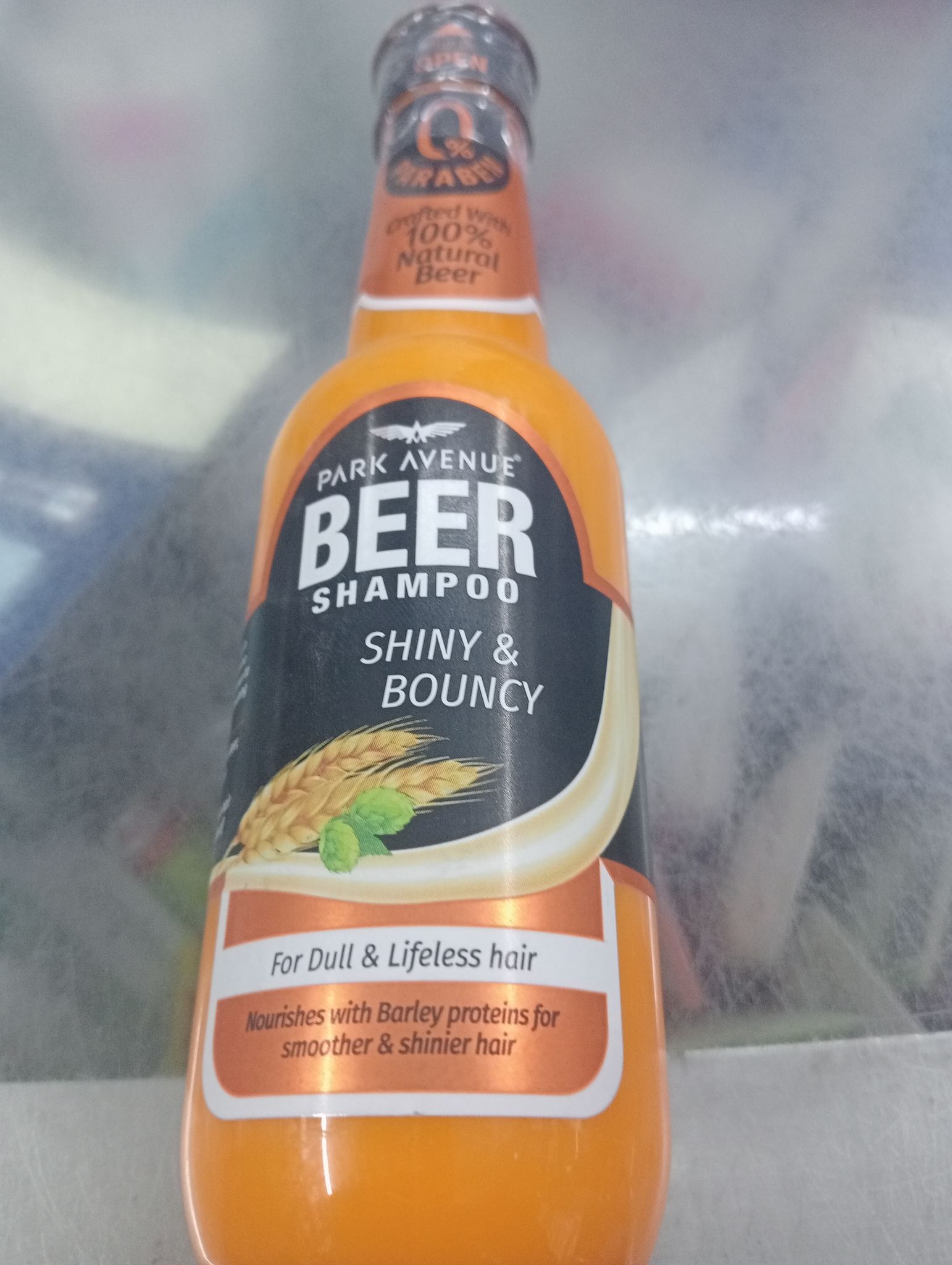 Beer shiny shampoo 