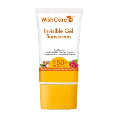 Invisible Gel SPF50 Ceramide Sunscreen - PA++++ No White Cast - 50g