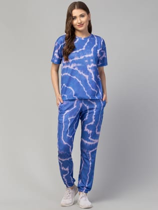 Indigo Pink Swirl Coord Set-Small