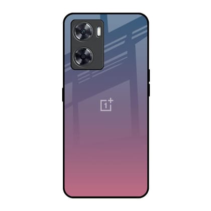 Pastel Gradient Glass Case for OnePlus Nord N20 SE