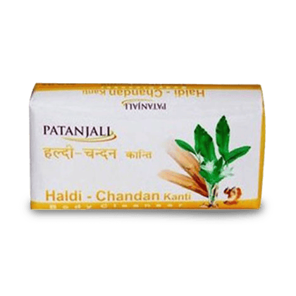 Patanjali Haldi Chandan Kanti Body Cleanser Bar, 150 gm Bar Patanjali Haldi Chandan Kanti Body Cleanser Bar, 150 gm Bar