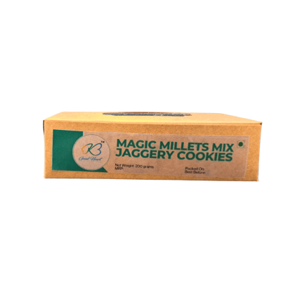 Good Heart Magic Millets Mix - Jaggery Cookies - 200 Gram