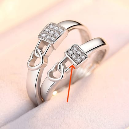 Couple Ring Korean Edition Minimalist-QL090 / Female
