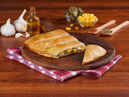 Corn & Jalapeno Garlic Bread-
