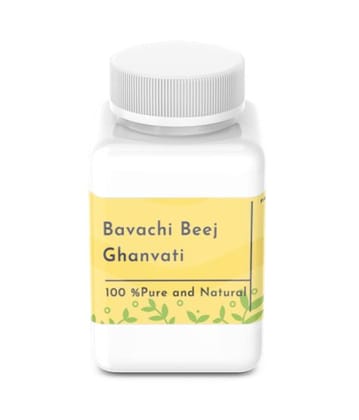 Bavachi Beej Ghanvati Bavchi Ghanvati Bhavachi Seed Babchi Ghanvati-25 Gms - 85 Tablet
