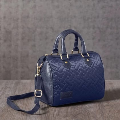 Mona B Handbag | Crossbody Bag | Stylish Vintage Shoulder Bags for Women: Naomi Navy - QRP-300 NAV