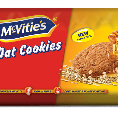 McVities Oat Cookies, 600 gm Family Pack