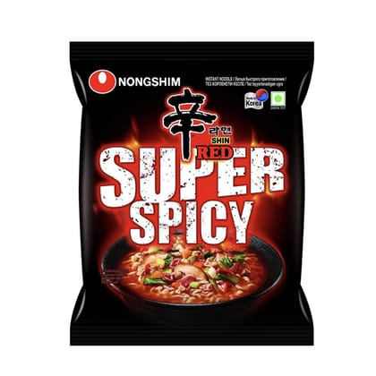 Nongshim Shin Red Super Spicy Instant Noodles 120g