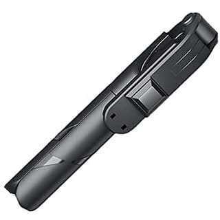 Wox Wireless Bluetooth Foldable XT-02 Mini Tripod Extendable Selfie Stick  Monopod Mobile Phone Holder Stand Portable (Black)